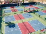 Condo 531 in El Dorado Ranch, San Felipe, BC - pickleball from above